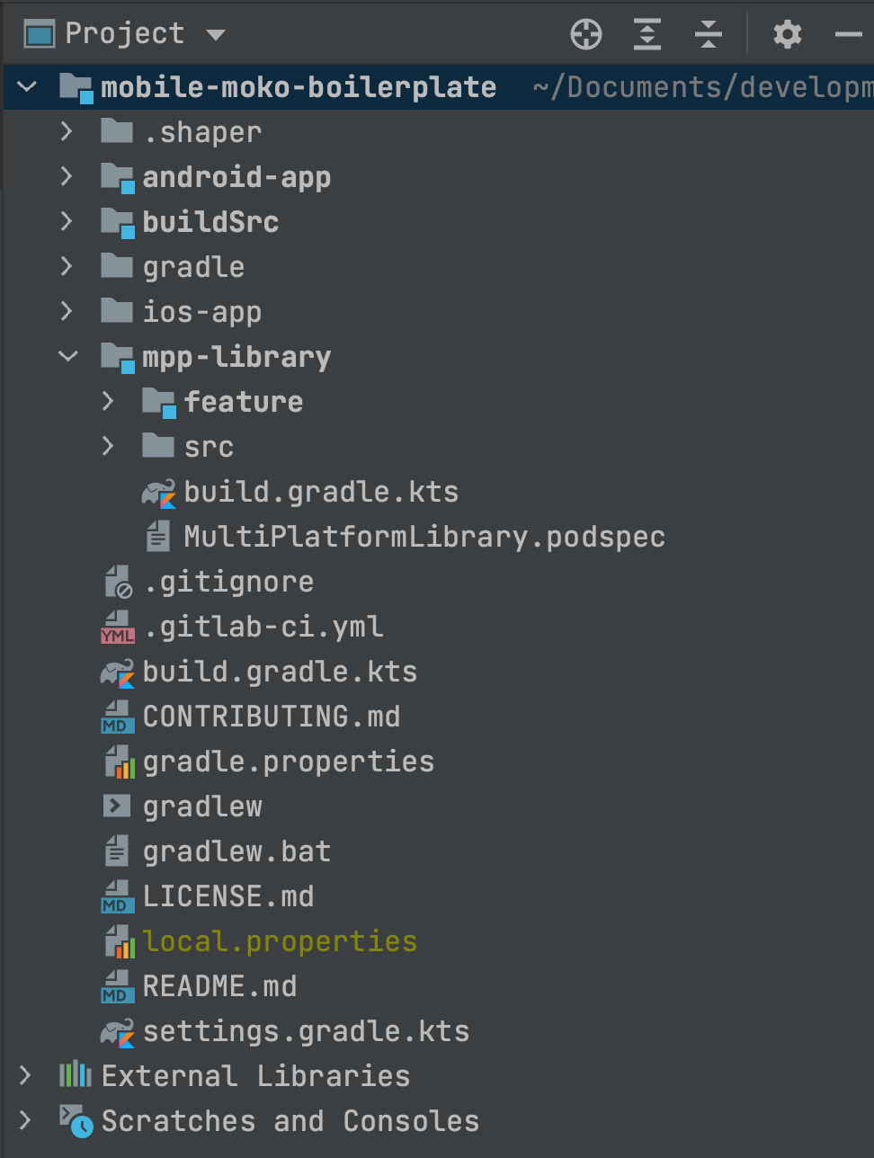 android studio structure